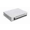 Valdomas L3 tinklo jungiklis MikroTik CRS310-1G-5S-4S+IN — 1U, 1x Gigabit, 5x SFP, 4x SFP+, 10G, DC/PoE 18–57V, 20W maks.