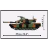 Konstruktorius Cobi M1A2 SEPV3 Abrams su 1065 kaladėlių