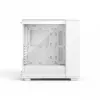Fractal Design Epoch White TG RGB Clear Tint – baltas kompiuterio korpusas