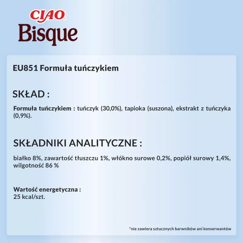 INABA Ciao Bisque Tuna – skanėstai katėms, 40 g