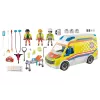Playmobil 71202 City Life Greitosios pagalbos automobilis su šviesomis ir garsu – žaislų rinkinys nuo 4 metų