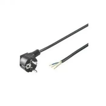 Maitinimo laidas Goobay CEE 7/7 juodas 5 m CEE7/7 96034 WENTRONIC