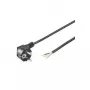 Maitinimo laidas Goobay CEE 7/7 juodas 5 m CEE7/7 96034 WENTRONIC