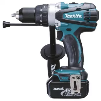 Gręžtuvas Makita DHP458RTJ 2000 RPM Juodas, Mėlynas