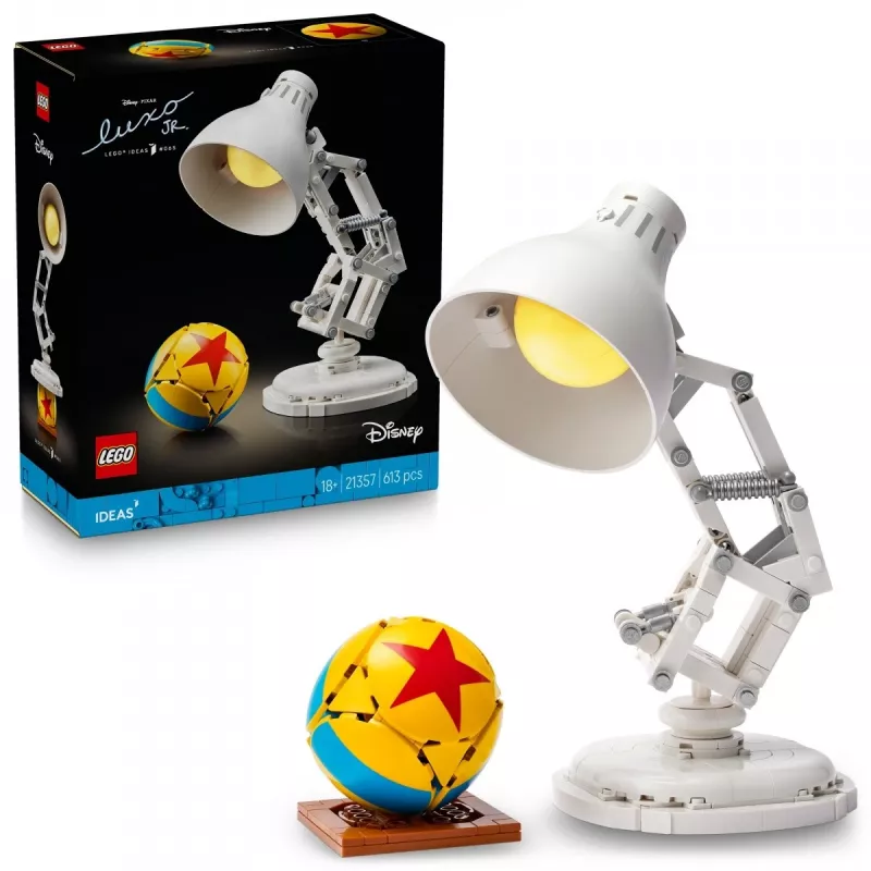 LEGO Ideas 21357 – Luxo Jr. statybinis rinkinys, 613 detalių