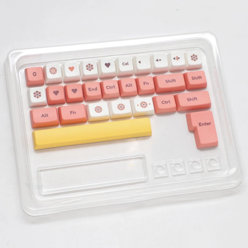 Keycap rinkinys Ducky DCA132-USDAIMDPH1 PBT Dye Sublimation 133 klavišai
