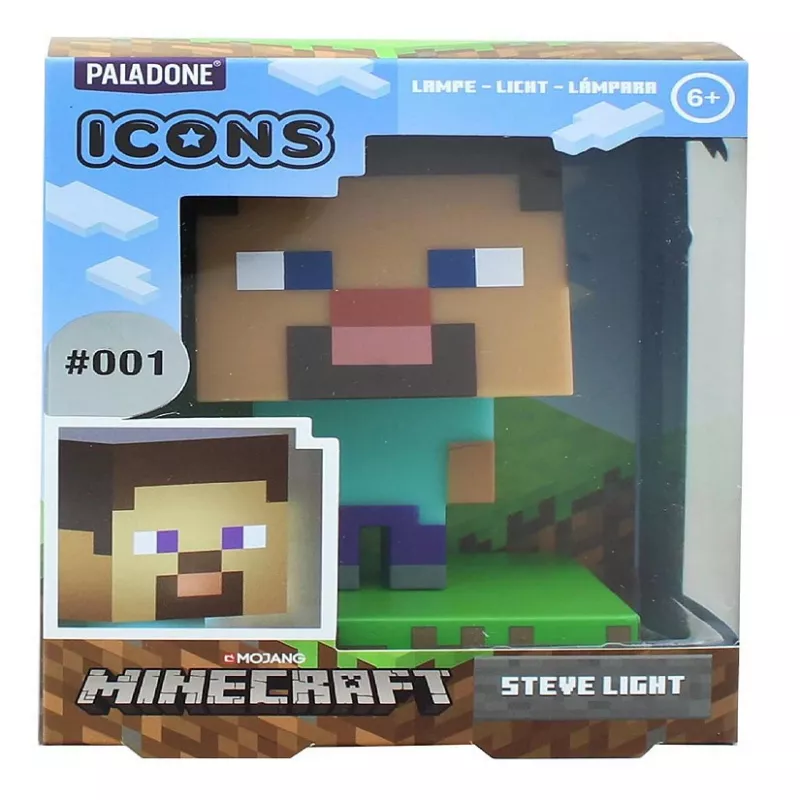 Paladone Minecraft Steve šviesos figūrėlė