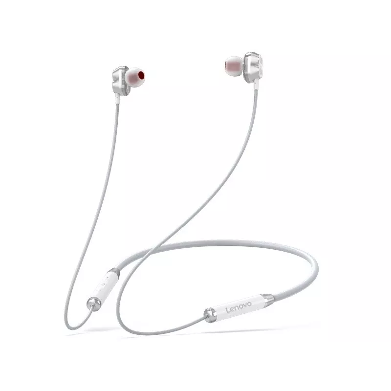 Belaidės ausinės Lenovo HE08 Baltos Bt