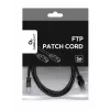 Patch kabelis CAT5E Ftp 2M/PP22-2M/BK Gembird