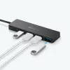 USB šakotuvas Anker Innovations A7516016 USB 3.2 Gen 1 Type-A 5000 Mbit/s juodas