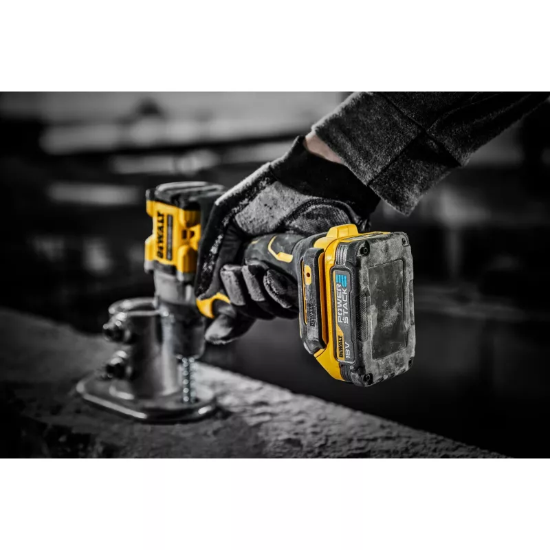 Gręžtuvas su pistoleto rankena DeWALT DCD805E2T-QW, 18V Li-Ion 1.7Ah x2, bešepetėlis, 2000 RPM, 90 Nm, 13 mm griebtuvas