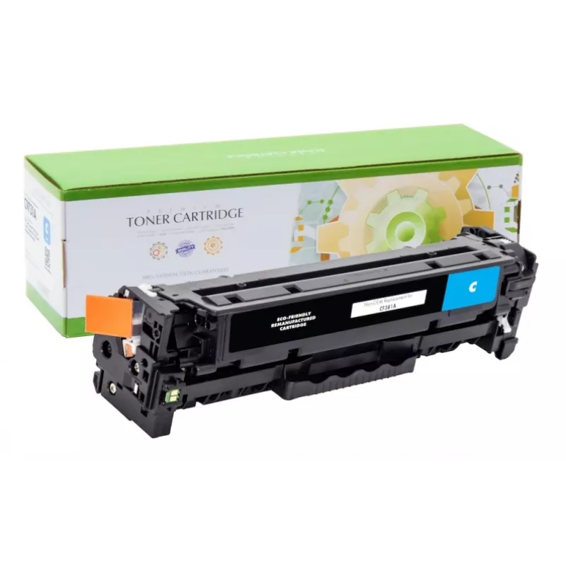 Static Control suderinamas Hewlett-Packard 312A (CF381A) Ciano spalvos kasetė, 2700 psl.