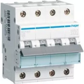 Hager MCN625 3p+N miniatiūrinis grandinės pertraukiklis C-25A, 6kA