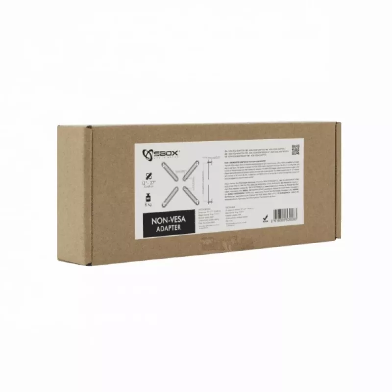 SBOX NON-VESA adapter monitorui – universalus ne VESA tvirtinimo adapteris