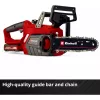 Einhell GE-LC 18 Li - Solo 4.3m/s 18V ličio jonų (Li-Ion) juodai raudonas akumuliatorinis grandininis pjūklas (4501761)