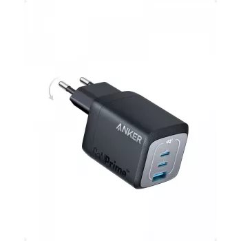Vidinis USB greitas įkroviklis Anker Prime A2669313 — 67 W, 1×USB-A, 2×USB-C, juodas