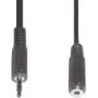 Audio kabelis 3,5 mm e+p B 125/5 5 m juodas
