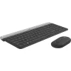 Belaidė klaviatūra ir pelė Logitech MK470 Slim Combo (grafitas)