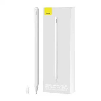 Stylus pieštukas Baseus SXBC060102 baltas, skirtas Apple planšetėms
