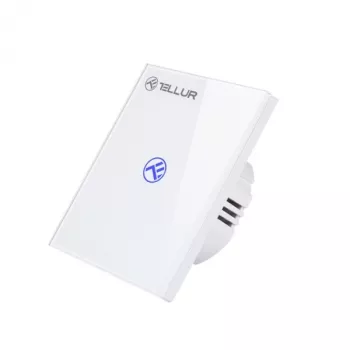 Tellur SS1N išmanusis WiFi jungiklis — 1 kanalas, 1800W, 10A