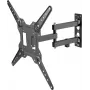 Vision VFM-WA4X4/3 - TV laikiklis sieninis (dviguba rankena) - šalto valcavimo plienas - juodas - 94-152,4 cm (37-60 col.)