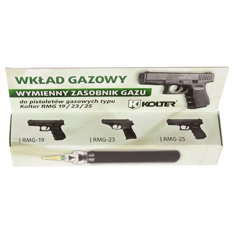 Pakeitimo OC dujų kasetė RMG pistoletams (WKL)