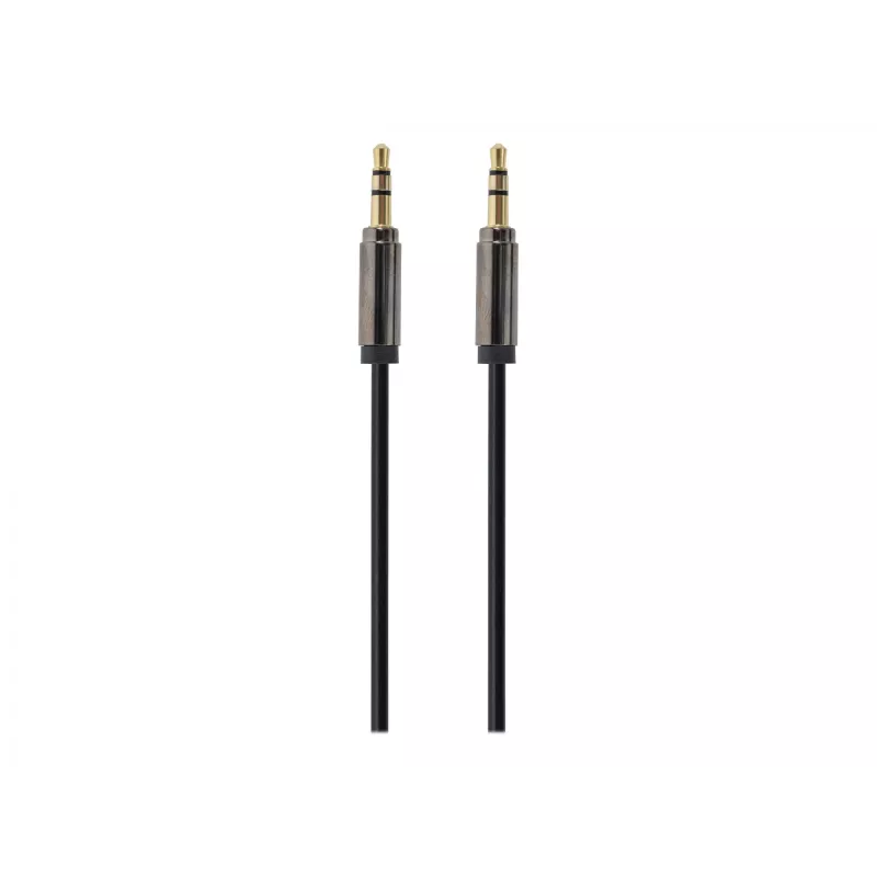 Gembird garso laidas CCAP-444-0.75M (Mini Jack M - Mini Jack M, 0,75 m, juoda spalva) 3,5 mm