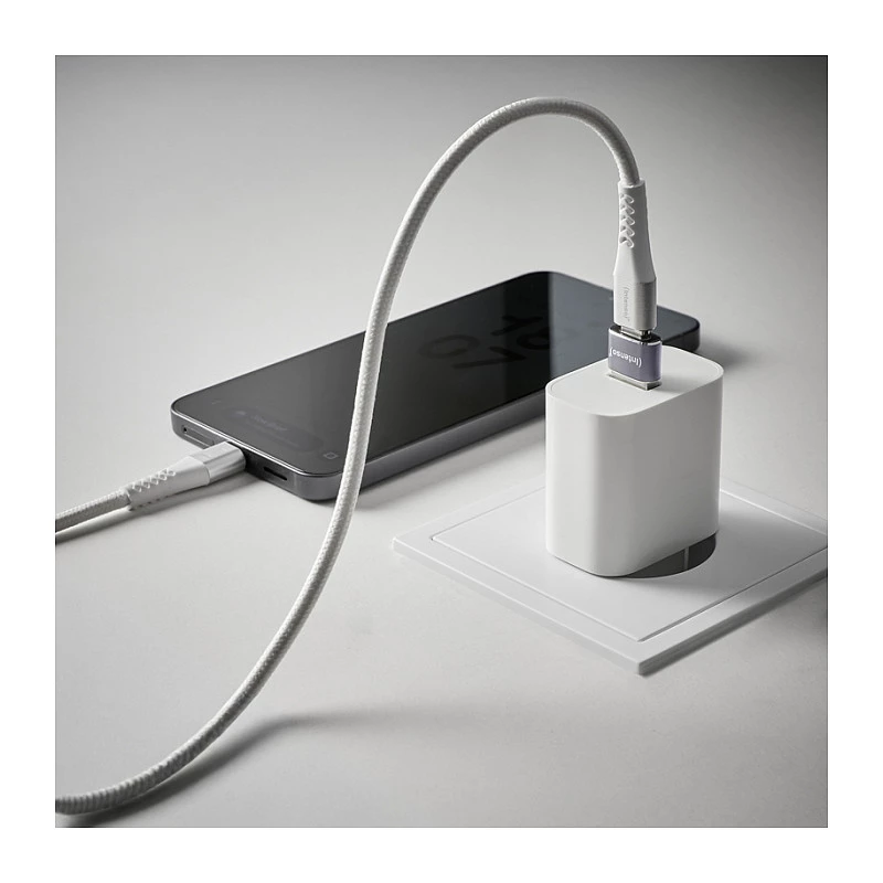 Intenso 3 vnt. rinkinys USB adapteris USB-A į USB-C C480C Aliuminis