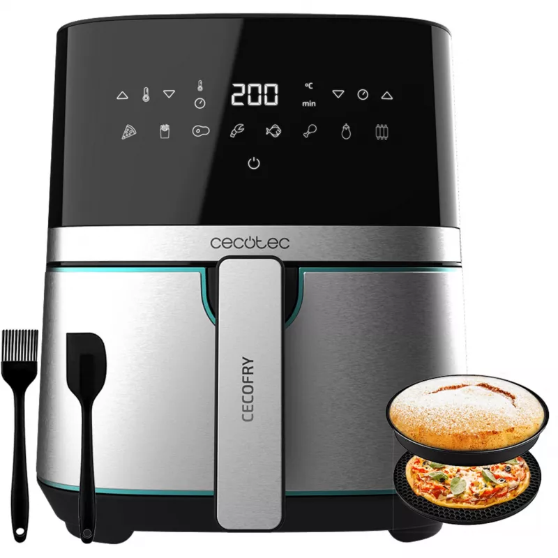 CECOTEC Cecofry Full Inox Pro 5500 Pro oro gruzdintuvė su priedais