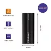 Laidinė optinė pelė dešinei rankai DEFENDER Optimum MB-270, 1000 DPI, USB Type-A, 3 mygtukai, juoda, 1,5 m laidas