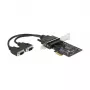 DeLOCK PCI Express x1 kortelė su 2 RS-422/485 prievadais