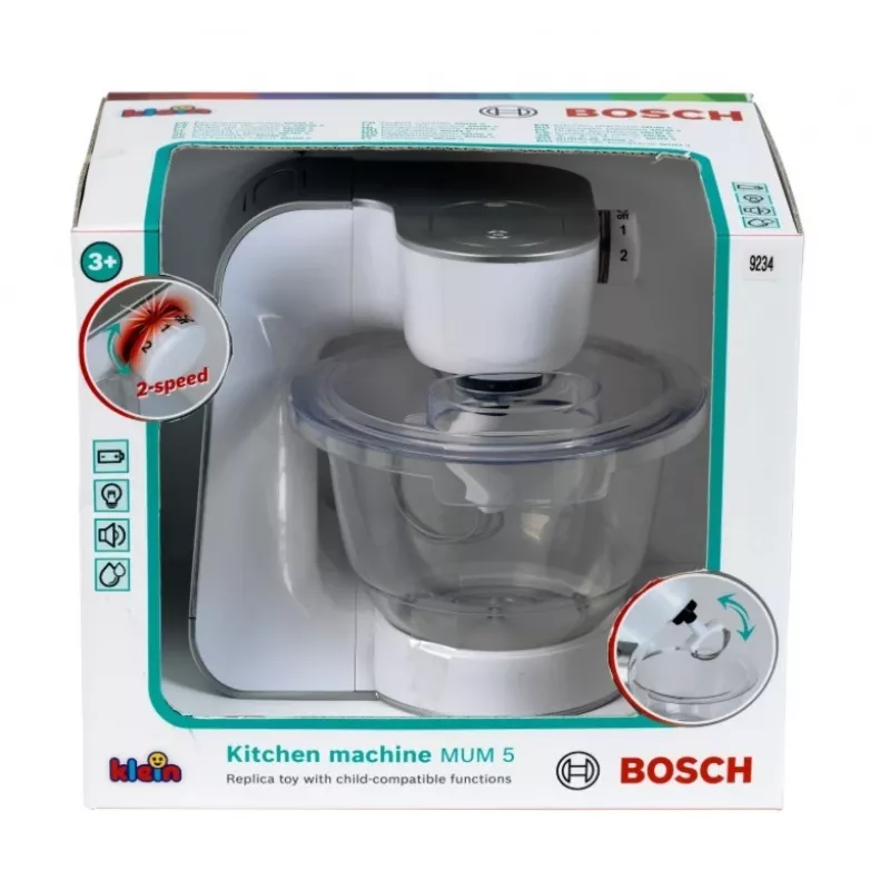 Virtuvės robotas KLEIN Bosch Silver 9234 – žaislinė prietaiso replika