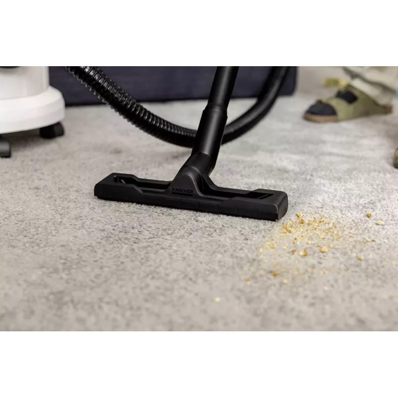 KARCHER Būgninis šlapio ir sauso valymo siurblys 1000 W, 4 L, be maišelio, juoda/pilka/balta | 1.081-155.0