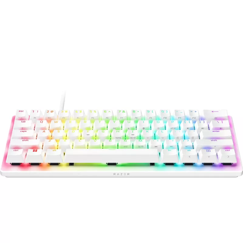 Razer Huntsman V3 Pro Mini - Baltas - Vokiškas išdėstymas P - Klaviatūra - optinė (RZ03-04992000-R3G1)