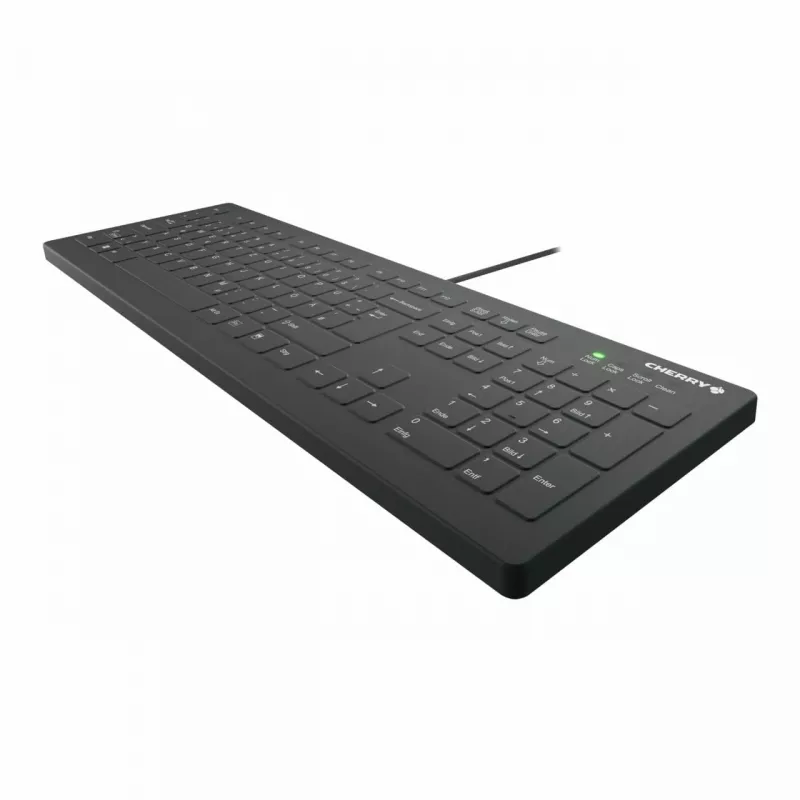 Medicininė klaviatūra CHERRY AK-C8112 USB QWERTZ vokiška juoda 105 klavišų
