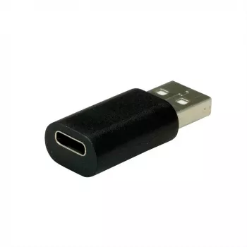 Value 12.99.2995 Laido adapteris USB Type-A į USB Type-C, juodas (12.99.2995)
