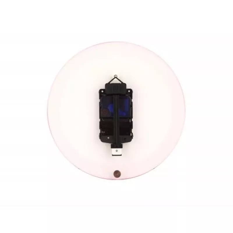 NeXtime laikrodis 2615ro Focus, Ø25 cm, sieninis, baltas/raudonas