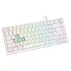 Savio ASTRAL WHITE JADE klaviatūra žaidimams USB QWERTY US International