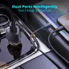 Automobilinis kroviklis Tellur FCC10 38W 6A PD20W QC3.0 – USB-C ir USB-A adapteris automobiliui