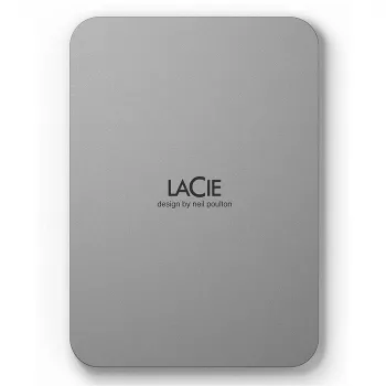 Išorinis kietasis diskas LaCie Mobile Drive 2022 5 TB USB Type-C sidabrinis