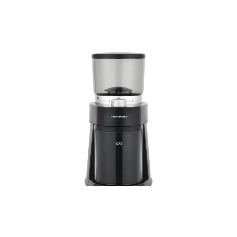 Kavos malūnėlis su peiliukais BLAUPUNKT FCM501 – 250 g pupelių, 180 g maltos, 120 W, sidabrinis