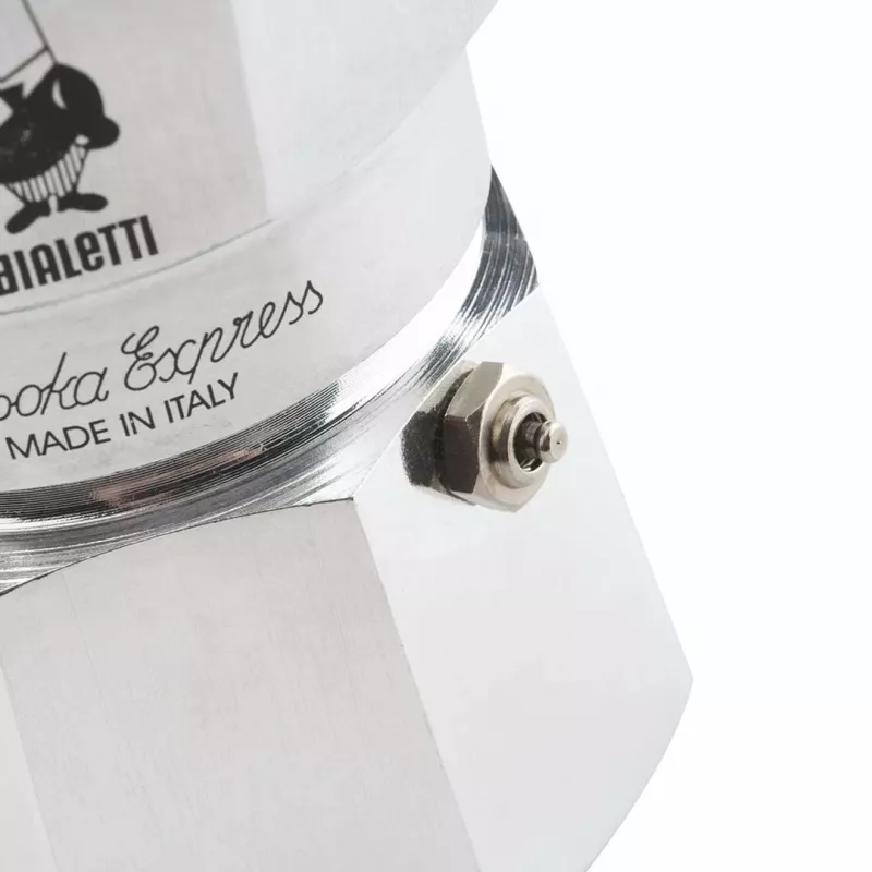 Bialetti Moka Express kavinukas 0,06 L aliuminis, juodas