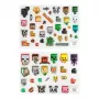 Paladone Minecraft Puffy Gadget Decals PP13218MCF – dekoratyvūs pūsti lipdukai įrenginiams