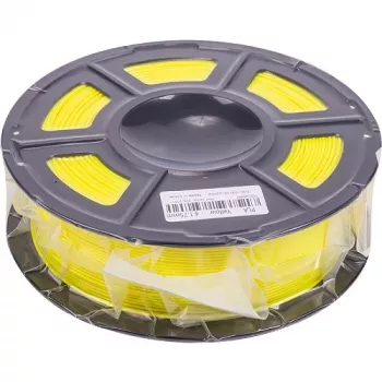 3D spausdinimo PLA kaitinimo siūlas, 1,75 mm, 1 kg, geltonas