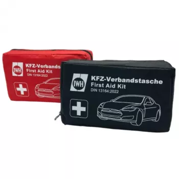 Automobilių pirmosios pagalbos rinkinys IWH 023513 KFZ-Verbandtasche DIN 13164 2022