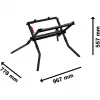 Transportinis ir darbinis stalas Bosch GTA 571 Professional pjūklams GTS 70-216 ir GTS 18V-70 (juodas)