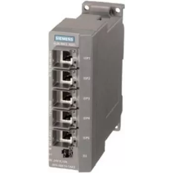 Siemens 6GK5005-0BA10-1AA36GK50050BA101AA3 SCALANCE X005 IE Entry jungiklis, 0,1 Gbps