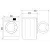 Skalbimo mašina INDESIT MTWA71252WPL 7 kg, priekinė, energijos klasė E