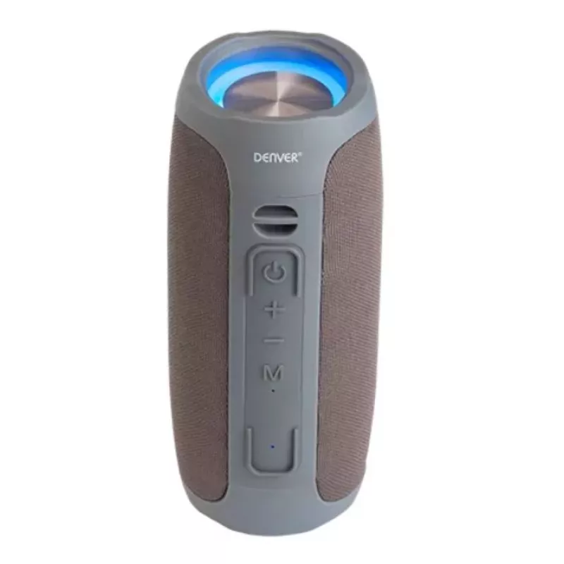 Nešiojamas stereo garsiakalbis Denver BTV-220GREY Brown