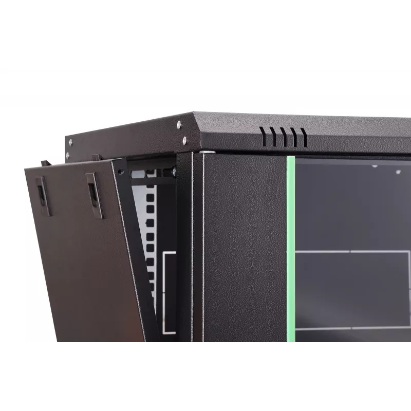 Sieninis 19 colių spintos stovas DIGITUS Dynamic-N DN-37101 — 7U, 600x450 mm, IP20, rakinamas, nesurinktas